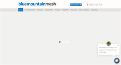 Desktop Screenshot of bluemountainmesh.com.au